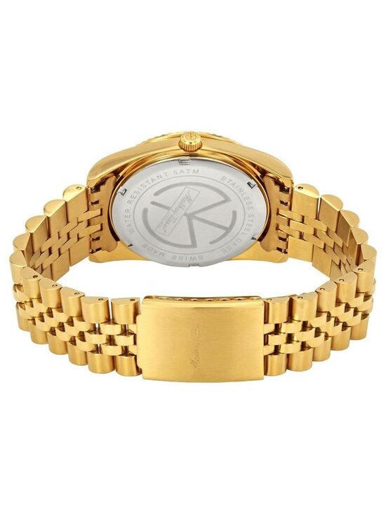 NWT Mathey-Tissot Mathey III Quartz Gold Dial Men\'s Watch